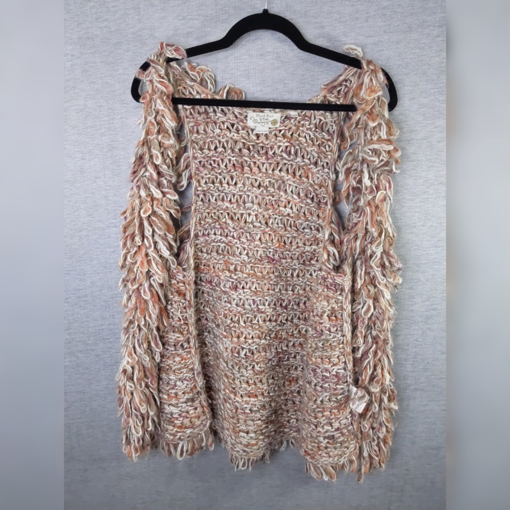 2x 👯‍♀️Host Pick⚡️Anthropologie Sherbet Loop Knit Vest - Picture 6 of 9